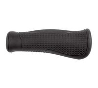 M-Wave 410524 Poignées de vélo Unisexe, Noir, 130 mm