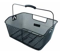 M-WAVE 431591 Panier de vélo Noir 41,5 x 30,5 x 15 cm