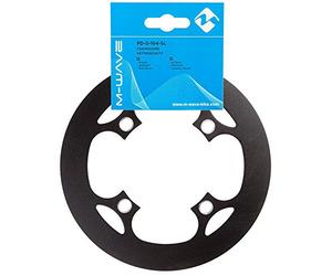 M-Wave 830805 Garde-Chaîne Unisex-Adult, Noir, 15 x 15 x 1 cm