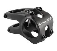 M-Wave Ahv Potence Ahead Adulte Unisexe, Noir Mat, Länge: 40 mm