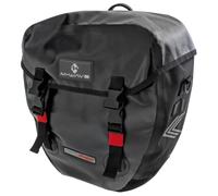 M-Wave Sacoches Alberta 2x20 l – Gris / Noir mat