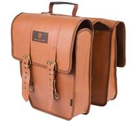 M-Wave Amsterdam Double L Sac de Transport pour vélo Mixte, Marron, 15 litres