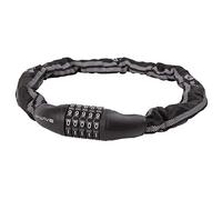 M-Wave - Zahlen-Kettenschloss D 6.8,5 Illu - Antivol vélo - Ø 6 x 850 mm - black