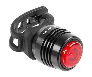 M-Wave Apollon 3 Phare arrière, Unisexe Adulte, Noir, Taille Unique