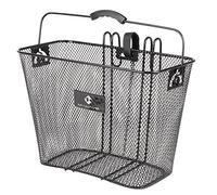 M-Wave Ba-r Hang Carrier Panier métallique de qualité supérieure Mixte, Noir, 37x19x25 cm