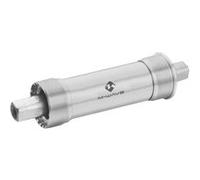 M-Wave boîtier de pédalier JIS 159,5 x 31 mm argent Argent G