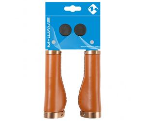 M-Wave - Cloud Base 2 - Poignées de vélo - 135 mm - brown