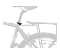 M-Wave Pince de selle RACKY – Ø 28,6 mm – Noir – Mixte