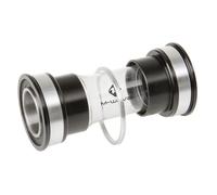 M-Wave Carousel BB PF Ex Boîtier de pédalier Pressfit Adulte Mixte, Noir/argenté