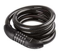 M-Wave DS 20.18 Câble antivol, Noir, Ø 20 x 1800 mm