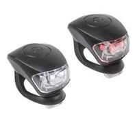M-Wave Éclairage LED Black 2 Pieces G