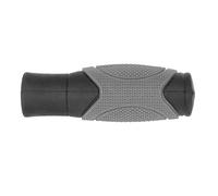 M-Wave Fat Boy Poignée de vélo Souple et poignée Noir/Gris 125 mm