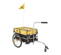 M-Wave Fietskar 20 pouces Unisexe Argent/Noir