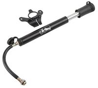 M-Wave Pompe de vélo Flexi Tube avec tuyau amovible Noir