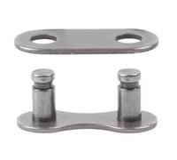 M-WAVE Fusion 1 maillon de fermeture 1 chaîne 1/2 x 1/8 pouce gris 8,0 mm