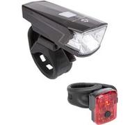 M-Wave Kit d'éclairage Atlas K15 USB 70 lumens Noir