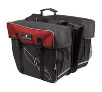 M-Wave Amsterdam Sac de Transport vélo Double - Noir/Rouge, Red