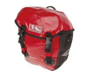 M-Wave Manitoba Sacoche de vélo Rouge 2 x 12,5 l