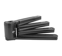 M-Wave Mixte -Adult F 1240/8 Antivol Pliant Noir Longueur 1240 mm