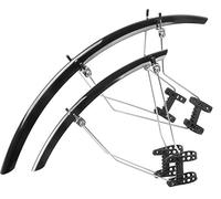 M-wave Mud Max Race Qr 33 Ext 28´´ Mudguard Set Noir 28´´ - 700 Black