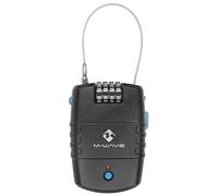 M-wave Lock´n´roll Alarm Cable Lock Noir 2 x 600 mm Black
