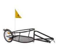 M-Wave opvouwbare fietskar Chariot Vélo 16 pouces Unisexe Noir Zwart G