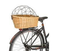 M-Wave Panier arrière pour animaux CVC964 – Vannerie, fixation porte-bagages – Marron Taille unique
