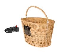 M-Wave – Panier tressé Stem – Marron / Noir