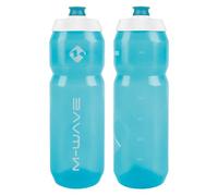 M-Wave Pbo 750 Gourde Adulte Unisexe, Bleu Transparent, 750 ML