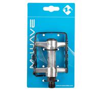 M-Wave Steady A5 Pédale de VTT Unisexe Noir/argenté 70 x 94 mm