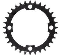 M-Wave Pd-r4-s-nw Plateau électrique pour chaînes 1/2 x 3/32 et 11/128", pour Brose, Bosch, Shimano. Mixte Adulte, Noir, Zähneanzahl: 34