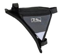 M-Wave Rotterdam Tri Pochette De Vélo À Fixer Au Cadre De Vélo Noir 30 X 26 X 6 Cm Noir