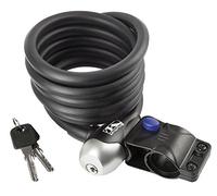 M-Wave S 12.18 Serrure à câble Spirale Noir Taille Unique