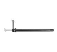 M-Wave Scrax B-12 148 QR Axe enfichable avec Levier Mixte, Noir, 148 mm