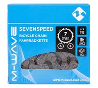 M-Wave Sevenspeed Chaine Velo Mixte, Marron