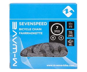 M-Wave Sevenspeed Chaine Velo Mixte, Marron