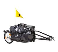 M-Wave Single 40 Remorque mono-roue pour vélo, jaune