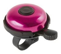 M-Wave Sonnette Aluminium 53 mm Noir Avec Rose Roze G
