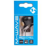 M-Wave - Sonnette vélo Bella C-Yell - Acier 30 mm - Noir