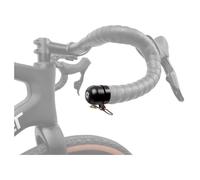 M-Wave Bella DBX Sonnette de vélo 2 en 1 pour Guidon courbé avec Embout Drop Bar 22,2 mm Noir