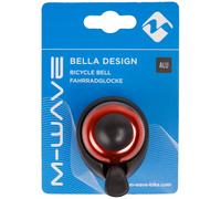 M-Wave - Bella Design - Sonnette de vélo - red anodized