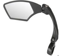 M-Wave Spy Space in 3D Miroir de vélo antireflet et Anti-Chocs en Verre véritable Noir