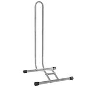 M-Wave Support vélo Easystand Premium Unisexe pour Adulte en Acier Inoxydable de 12 à 29", jusqu'à 2,50" de Largeur de Pneu, argenté