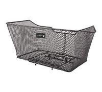 M-Wave Unisexe - Adulte BA-RM XXL Panier métallique Noir 27,5 x 48,5 x 23/15 cm