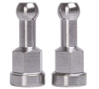 M-WAVE Unisexe - Adulte BN Système de Fixation pour remorque de vélo > Single 40< pour Nexus 8 Vitesses, Argent