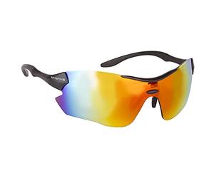 M-Wave Unisexe - Lunettes de Soleil Rayon G4 Pro pour Adulte - Noir Mat - Taille Unique
