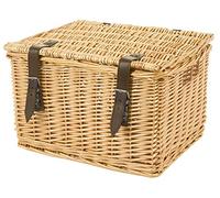 M-wave Universal Wicker Basket Marron,Beige Brown