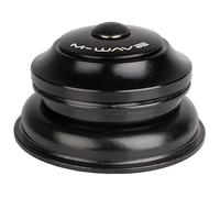 M-WAVE 390810 Jeu de Direction Semi-intégré Unisexe, Noir, 1 1/8" → 1,5"