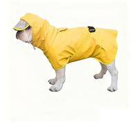 M, XL, L Dog Raincoat, Clean Poncho Slilick Rain à Capuche Transparent pour Petits Chiens Moyens, Conception de Trou de Traction Cachée, Ceinture Tissée élastique, Conception de Conservation du