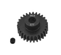 M0.8 Acier 27T Pignon Moteur Pignon Diamètre 5MM RC Pièces pour Traxxas 1/7 Unlimited Desert Racer UDR RC Voiture